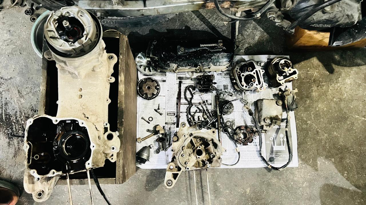 Chain and sprocket replacement